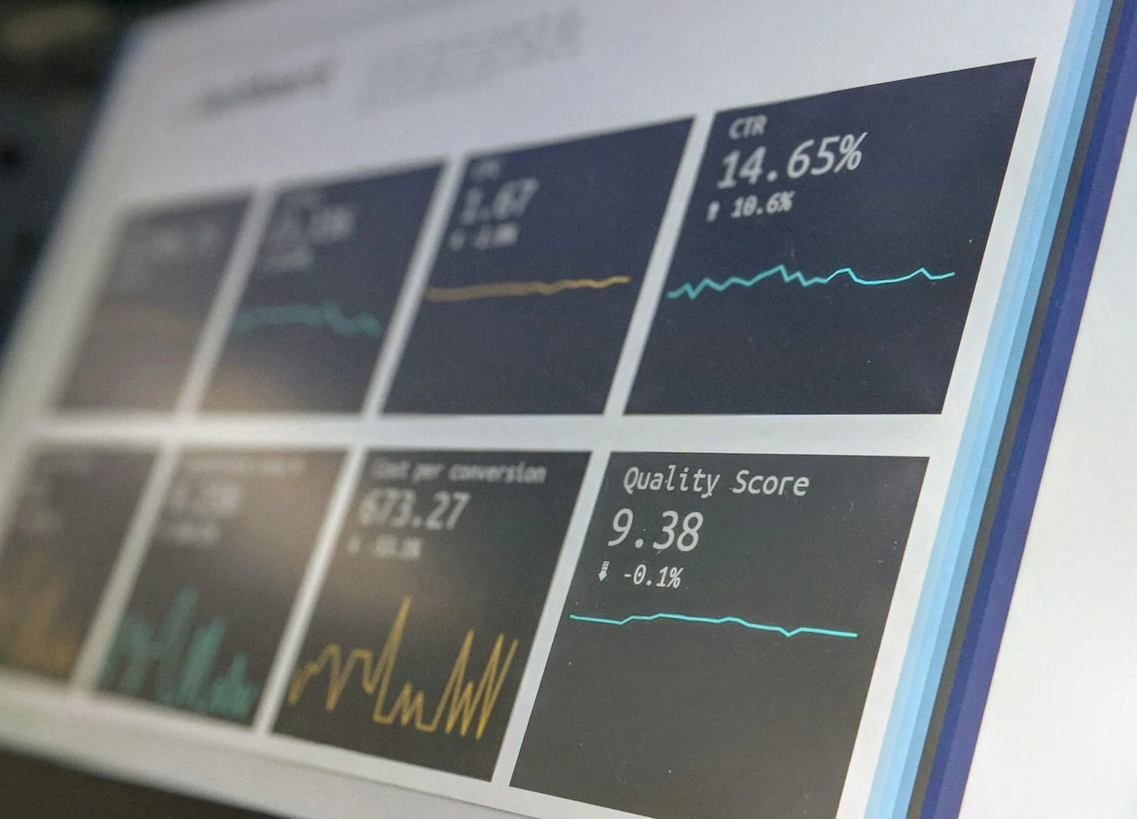 Dashboard số liệu streaming